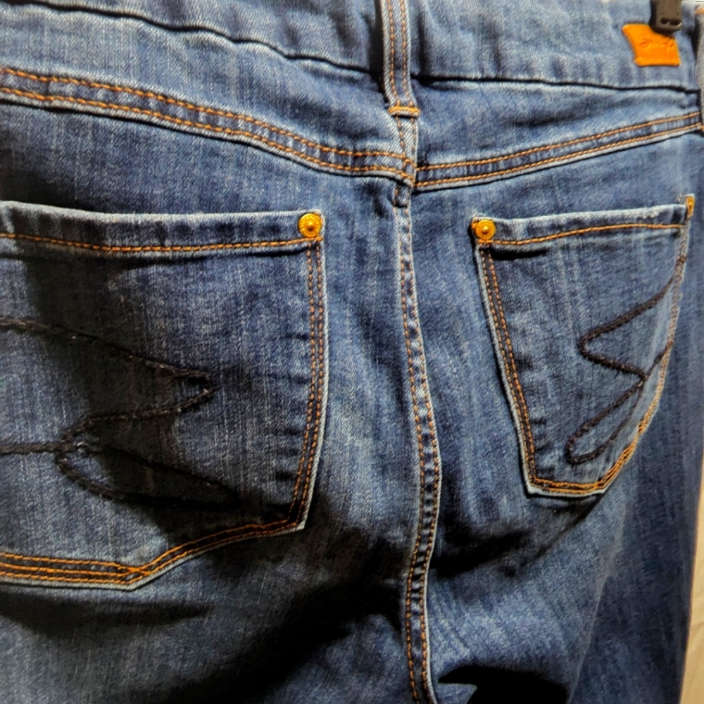 Seven7 size 12 tummyless skinny high rise jeans